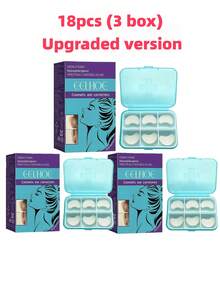 EELHOE 6/12/18pcs Waterproof Ear Shaping Stickers, Can Improve Small Ear Shape, Essential For Summer, Portable And Easy To Use - Multicolor - View 11