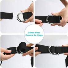 Bloques de Yoga 2 Pzas, Bloque Yoga Espuma de EVA con Correa de Estiramiento, Yoga Blocks Alta Densidad/Superficie Ligera, Suaves y Antideslizantes para Apoyar Profundizar Posturas/Pilates/Meditacin - GRIS - Ver 5