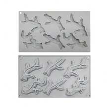 Mostsom Silicone Nature Branch Designs Mold Fondant And Gum Paste Mold - Cake Decorating Supplies (Branch E),BranchE - BranchE - View 6