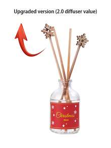 Weihnachts-Aromatherapie, unisex, 50ml tragbares Reiseset, empfohlen für Muttertag, Valentinstag, Weihnachten und Geburtstaggeschenke, geeignet für den täglichen Gebrauch, Dates und Geschenkideen, mit einer Vielzahl verschiedener Düfte von Obst- und Blumen-Aromatherapie, Jasmin, Lavendel, Rose, Orange, zur Geruchsbeseitigung im Wohnzimmer und Badezimmer (Weihnachtsgeschenke, Geschenke für Frauen, Parfüm, Autoduftspender, Geschenke für Männer, Diffuser, Geschenkset)