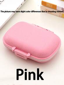 1pc Travel Organizer Box, Jewelry Box, 8 Small Compartment Organizer, Makeup Box, Mini Jewelry Box, Divided Organizer Box For Earrings, Rings, Earrings, Organizer Box