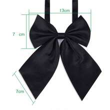 1 chiếc nơ trơn màu Unisex, cà vạt vest, phụ kiện đi học/đi làm cho trang phục trang trí Giáng sinh - Nhiều màu - Xem 6