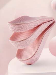 2 Pieces Invisible Anti-Slip Antibacterial Odor-Eliminating Half-Size Shoe Insoles With Arch Support For Men And Women (For Dress Shoes, Boots, Etc.) - Multicolor - View 4