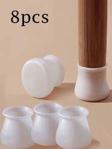 8/16/32件硅胶家具腿垫、椅腿保护套、防滑椅腿垫套