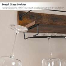 Wine Rack & Wine Glass Rack - كافرستيكونجرو - مشاهدة 5