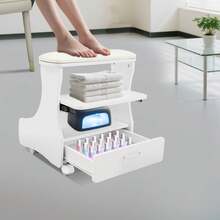 Sgabelli per salone e spa - Bianco - Visualizzare 1