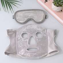 1/2pcs SPA Ice Cold Hot Full Face Facial Mask, Sleeping Ice Bag, Gel Beads, Skin Friendly, Plush, Sleeping Ice Bag, Reusable Gel Ice Pack For Relief Of Eye And Facial Fatigue, Relaxation And Cooling Eye Pad For Summer And For Outdoor,Sport,Travel,Kitchen,Bedroom,School,Office,And For Woman,Man,Children,Adult Summer Cooling,Beach,Travel,Women's Day,Travel Essentials,Wedding Favours,Y2k,Bedroom,Car Accessories Women,Kitchen Decor,Cute Stuff - Multicolor - View 31