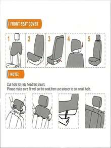 Classic Universal PU Leather Car Front Seat Covers High Back Bucket Seat Cover - Fit Most Cars, Trucks, SUVS, 2-Seater/1-Seater Trim Auto Seat Covers Set For All Seasons Car Seat Covers Full Set Seat Covers Car Asientos