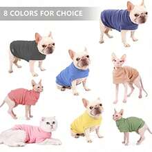 YSudadera de forro polar para perros pequeños Sudaderas con capucha para clima  primavera suave chaleco engrosamiento calido para gatos cachorros ropa sueter de invierno sudadera para mascotas Pijamas para perros pequeños gatos cachorros pequeño beige - Beis - Ver 7