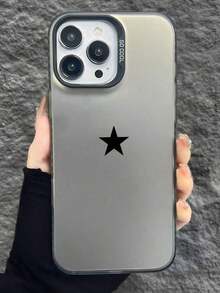 Funda de teléfono de PU con patrón de estrella de manzana, resistente a caídas, impermeable, a prueba de golpes y resistente a los arañazos - Multicolor - Ver 8