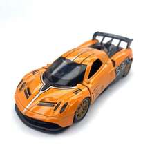 Alloy Racing Car Model With Openable Doors, Children's Toy Car Decoration, Suitable For Collection, Birthday Gift, Desktop Decor, Cake Topper, Holiday Gift, Suitable For 3-12 Years Old, Halloween, Children's Day, Thanksgiving, Christmas - Multicolor - View 12