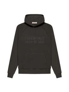 Essentials FEAR OF GOD ESSENTIALS Fit Unisex Fleece Hoodie Scorched Earth Season 24 Hoodies Men Hoodie Oversized Casual Street Fce Structured Double-Layer Hood Ribbed Cuffs Zip Hem Side Pockets Soft-Touch Logo Heather Unisex Casual Sweatpants Lightweight Soft Breathable Skin-Friendly Elastic Waist Loose Fit Easy Clean Solid Color Versatile Home Daily Travel Gym After-Work - 黑色 - 查看 15