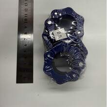 1 对快速释放哑铃夹 - 杠铃环，2.5 厘米弹簧，PVC 材质，非常适合情人节、圣诞节、新年、父亲节礼物 - 彩色 - 查看 3