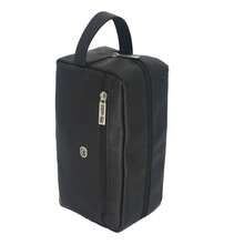 Bolso De Mano, Organizador De Viajes, Dos Compartimentos Semi Impermeable, Diseño Juvenil. Ecko. - Negro - Ver 2