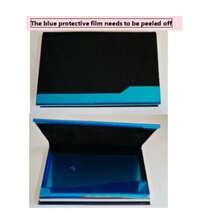 Colorful Metallic Aluminum Alloy Business Card Case, Portable Credit Card Holder