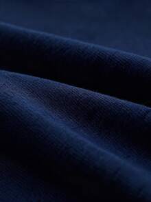 Women's Round Neck Short Sleeve T-Shirt, American Hot Girl Style, Summer New Leopard Print & Digital Print, Slim Fit Fashion Cropped Top - Navy - View 5