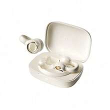 Lenovo EA430 Clip-On Headphones Are Designed For Commuting, Office Work, And Gaming. They Are Lightweight, Offer Noise-Canceling Calls, 3D Stereo Sound, And Low Latency. (Moon Rock White) - Moon Rock White - View 7