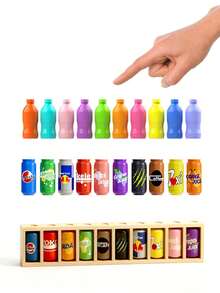Color Match Bottle - A Party Game That Stimulates Memory And Cognitive Abilities, A Strategic Board Game Suitable For Friend Interaction And Improving Cognitive Skills. It Is The Perfect Choice For Party Supplies, Christmas, Birthdays And Holiday Gifts. A Fun Group Game, And Also A Unique Christmas Gift.