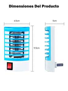 Lampara para matar mosquitos E Insectos , LAMPARA EFECTIVA PARA MOSQUITOS , SE CONECTA DIRECTO A LA LUZ - Tipo de Enchufe A USA (110-127V) - Ver 13