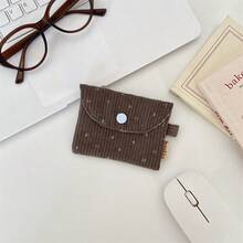 1个多功能双层花卉图案卡包，带大容量零钱包、杂物袋、身份证/银行卡收纳袋、耳机收纳袋，购物旅行必备，可爱、小巧便携，生日礼物 - 彩色 - 查看 16