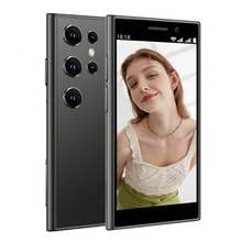 SOYES 3.0" HD Touch Screen Mini Smartphone Download Any App Via Wifi, Android Compact Mobile Phone, Video Cell Phone. 2GB+16GB. Expandable Memory.Best Birthday Gift & Christmas Gifts-Free Phone Case.  Mini Phone. - 黑色 - 查看 1