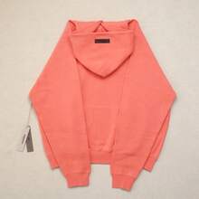 Essentials FEAR OF GOD ESSENTIALS Fit Unisex Fleece Hoodie Scorched Earth Season 24 Hoodies Men Hoodie Oversized Casual Street Fce Structured Double-Layer Hood Ribbed Cuffs Zip Hem Side Pockets Soft-Touch Logo Heather Unisex Casual Sweatpants Lightweight Soft Breathable Skin-Friendly Elastic Waist Loose Fit Easy Clean Solid Color Versatile Home Daily Travel Gym After-Work - 黑色 - 查看 3