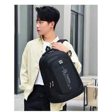Men Fashion Backpacks - Black - View 7