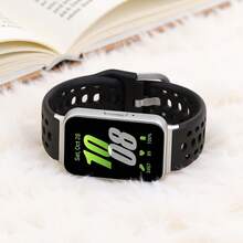 1条全新硅胶表带智能手表手环透气配件替换表带，兼容三星Galaxy Fit3 - for Galaxy Fit3 - 查看 6