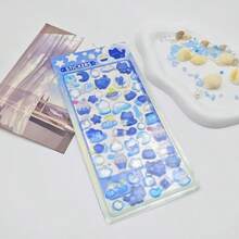 1 Piece Cartoon 3D Rhinestone Sticker, Cartoon Animal Self-Adhesive Sticker For Scrapbooking, Stationery Decoration, DIY Projects, Office Supplies, School Supplies And Crafts - Multicolor - View 2