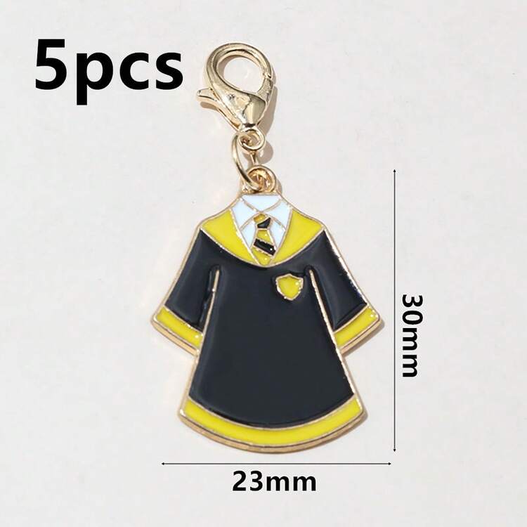 5Pcs Enamel Graduation Hat Charms Pendant With Lobster Clasp For Keychains DIY Jewelry Making Accessories Findings - Graduation Season - View 30