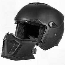 Casco Moto multi-modular Scorpion Certificado Dot Negro Mate - M - Ver 2