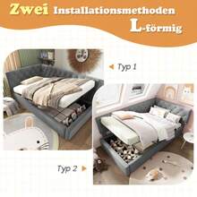 Bed Frames - 灰色 - 查看 2