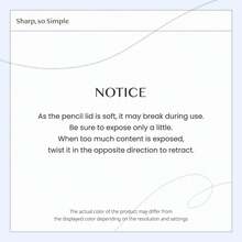 Clio Sharp So Simple Waterproof Pencil Liner 01 BLACK - Eye Pencil, Rich Hyper-Pigmented Color, Smooth Creamy Application, Long-Wearing Matte Finish - 001 BLACK - View 5