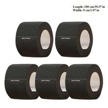 1 Roll Thick Anti-Slip Durable Shoe Sole Stickers - Wear-Resistant For High Heels, Sneakers And Sandals, Noiseless, Odorless, Black Textured Surface For Enhanced Traction, Shoe Accessories Insulation, Galentines, Puppy, Carnival