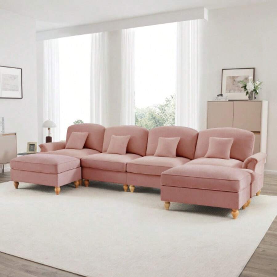 Sofas & Couches - Pink - View 1