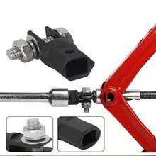 1 Set Durable 1/2 Inch Chrome Vanadium Steel Adapter For Impact Wrench Tool With Steel Bead Joint Rod