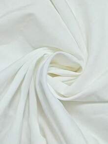 女士荷叶边蝴蝶结撞色优雅职业装长袖衬衫 - 白色 - 查看 3