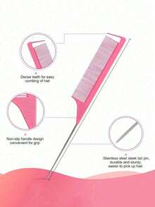 5/3 Peças Conjunto de Cuidados com os Cabelos: Conjunto de Pente de Massagem e Frasco Borrifador - Adequado para Todos os Tipos de Cabelo Normal, Material Durável, Inclui Pente de Aparar e Desembaraçar.