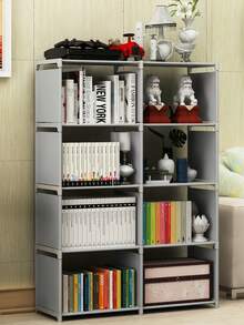 1 pieza Armario portátil, organizador de armario ahorra espacio, multifuncional, de ensamblaje libre, estantería cúbica, armario, exhibición independiente portátil, fácil de desmontar, fácil de instalar, fácil de mover, adecuado para almacenamiento en el hogar, oficina, libros, estudio, dormitorio, habitación, oficina, estudio, regalos de vacaciones, regalos de Navidad, regalos para niños - Multicolor - Ver 12