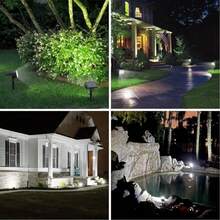 6pcs Garden Solar Tree Lights Outdoor Solar Spotlights, 24 Large LED Solar Lights Outdoor Garden Solar Lights, Dusk To Dawn Solar Lights, With 2 Lighting Modes, Solar Landscape Spotlights, Decorative Garden, Outdoor Multi-Scene Solar Spotlights - 6 chiếc màu trắng - Xem 6