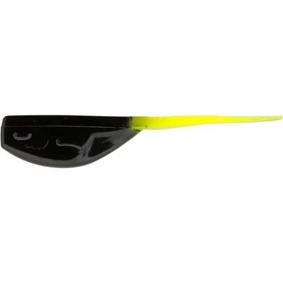 Nuevo- Paquete de 8 piezas de cebo magnético en forma de losa, color negro/chartreuse