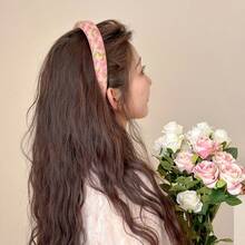 4pcs Floral Headbands, Vintage Fabric Headpieces, Elegant Headwear, 2025 New Arrival