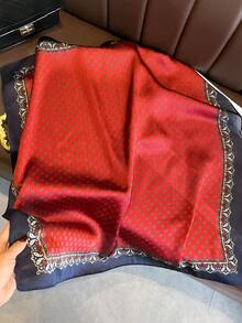 1pc Trending Bandana Leopard Print Scarf/Headband For Women