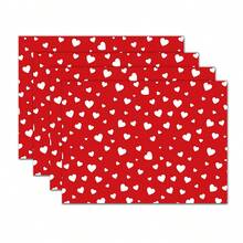 12pcs Valentine's Day Red Love Gift Decoration Paper Party Gift Box Decoration Outer Wrapping Paper - Multicolor - View 6