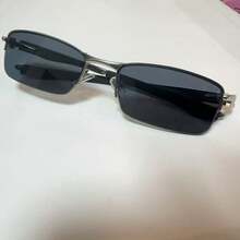 Adult Sunglasses Villain Magnifying Glass Mirrored Frameless Square Frame - C11 - 查看 6