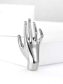 1 件时尚 OK 手势胸针，适合女性佩戴在外套、帽子、围巾、连衣裙、西装、鞋子上 - 手 - 查看 16