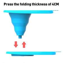 Portable Backwash Tray No Bending Folding Shampoo Basin Home - Blue - View 6