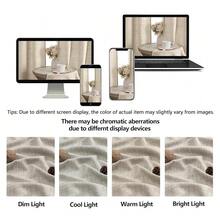 OWENIE Linen Kitchen Curtains Over Sink 30 Inch Length 2 Panels Set, Light Filtering Textured Short Cafe Curtains For Bathroom Windows, Small Curtain For Cabinet Basement RV Camper, 30\ W By 30\ L,30inchWx30inchL(Packof2),Linen - Linen - View 9