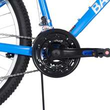 Hiland All-Terrain Mountain Bike (26/27.5 Inch) – Elegant MTB For Women & Men – 18-Speed Gears & V-Brakes – Attractive Colors - 藍色 - 查看 9