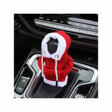 1pc Christmas Car Gear Shift Cover Decorative Hoodie, Santa Claus Mini Hoodie Sweatshirt For Car Interior Decor, Suitable For Christmas, Wedding, Party, Holiday Events, Car Accessory, Christmas Gift,Christmas - Multicolor - View 10